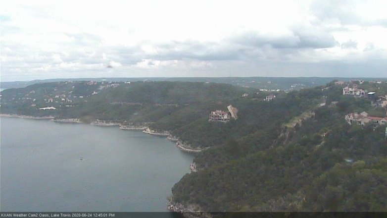 Lake Travis webcam, June 24, 2020 12:45 PM CT
