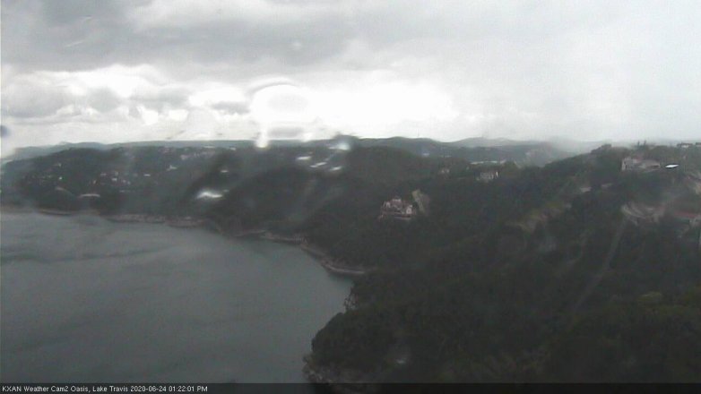 Lake Travis webcam, June 24, 2020 1:25 PM CT