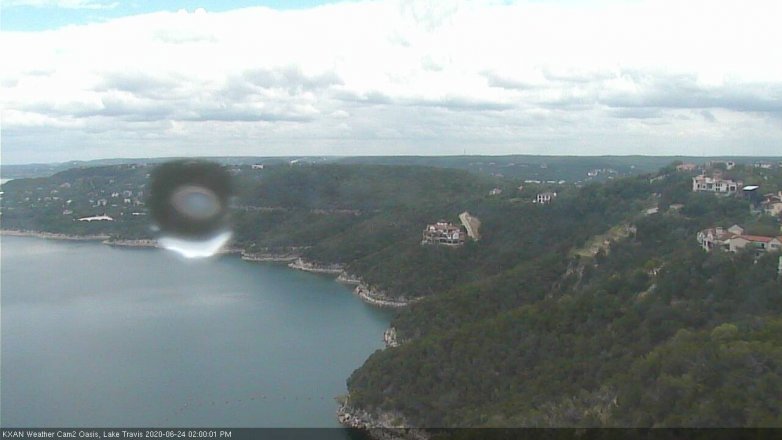 Lake Travis webcam, June 24, 2020 2:00 PM CT