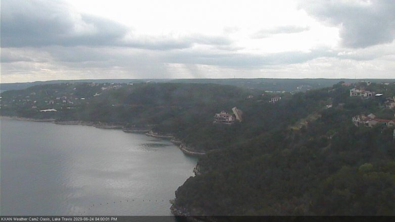 Lake Travis webcam, June 24, 2020 4:00 PM CT