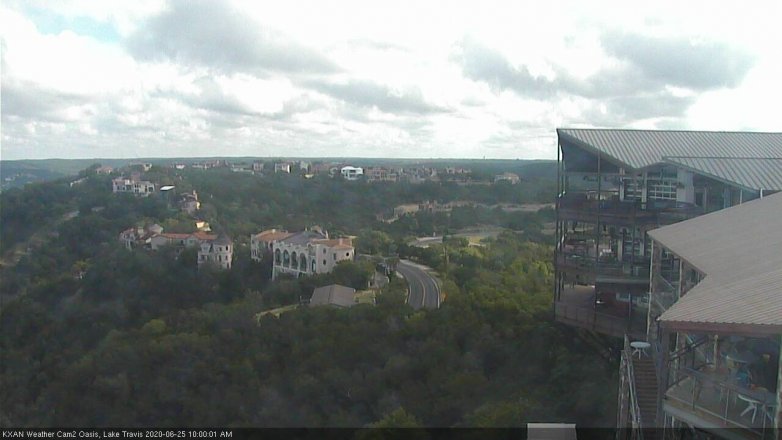 Lake Travis webcam, June 25, 2020 10:00 AM CT