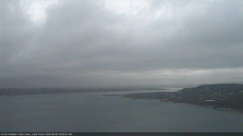 Lake Travis webcam, June 26, 2020 10:00 AM CT