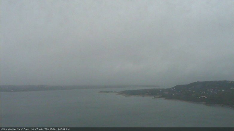 Lake Travis webcam, June 26, 2020 10:45 AM CT