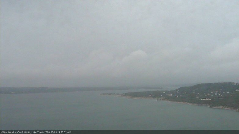 Lake Travis webcam, June 26, 2020 11:00 AM CT
