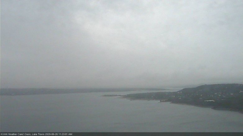 Lake Travis webcam, June 26, 2020 11:25 AM CT