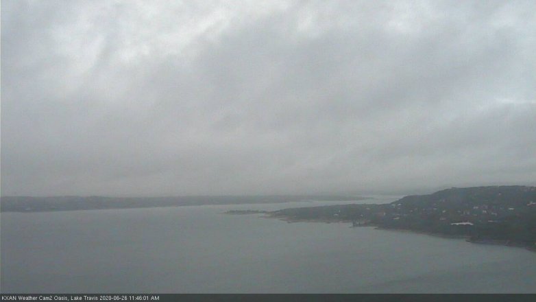 Lake Travis webcam, June 26, 2020 11:45 AM CT