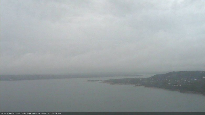 Lake Travis webcam, June 26, 2020 12:00 PM CT