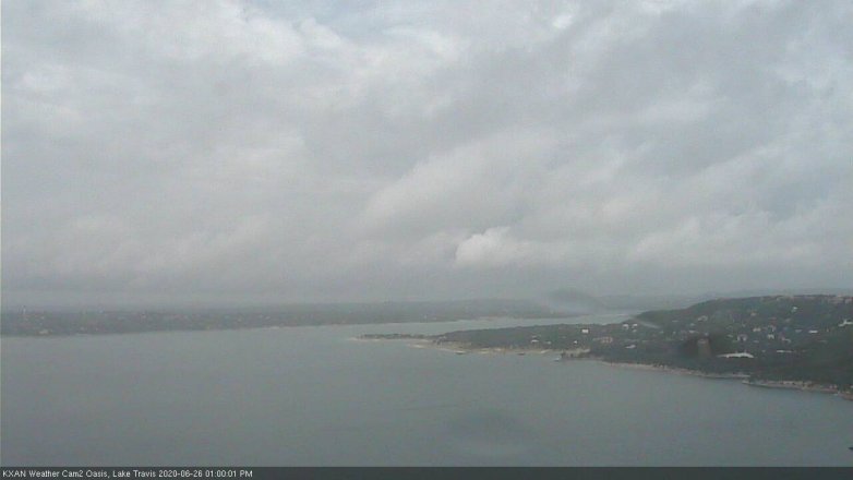 Lake Travis webcam, June 26, 2020 1:00 PM CT