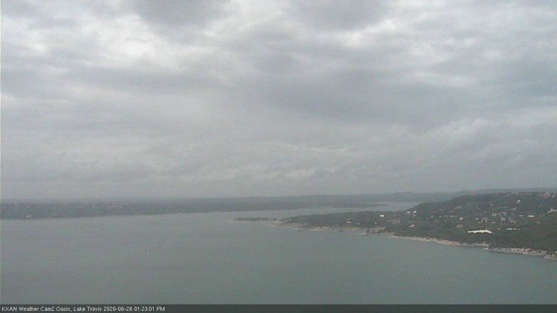 Lake Travis webcam, June 26, 2020 1:25 PM CT