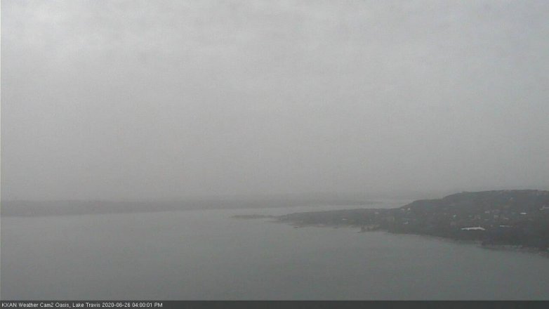 Lake Travis webcam, June 26, 2020 4:00 PM CT