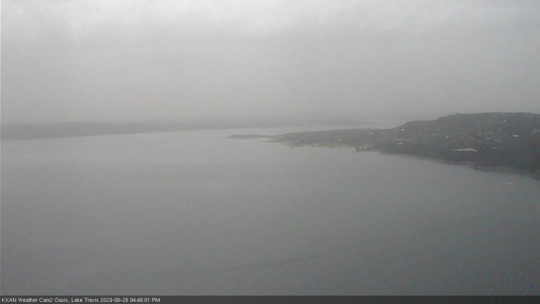 Lake Travis webcam, June 26, 2020 4:45 PM CT