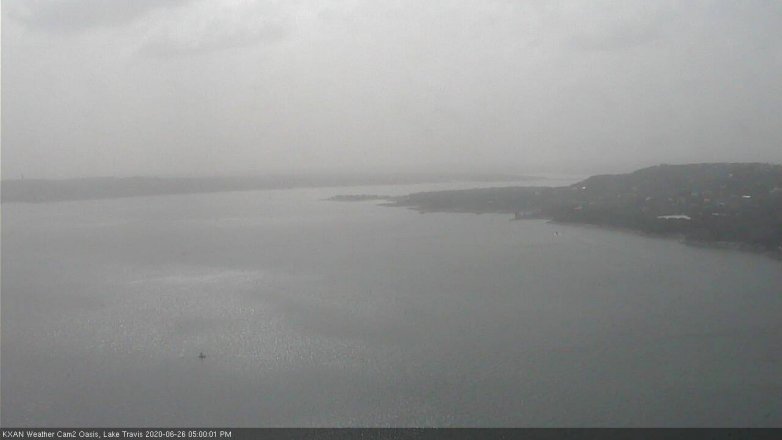 Lake Travis webcam, June 26, 2020 5:00 PM CT