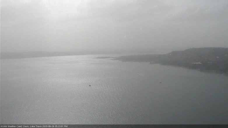 Lake Travis webcam, June 26, 2020 5:25 PM CT