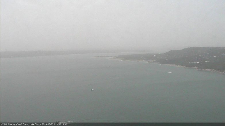 Lake Travis webcam, June 27, 2020 2:45 PM CT