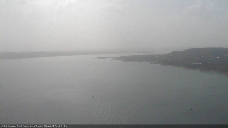 Lake Travis webcam, June 27, 2020 4:45 PM CT