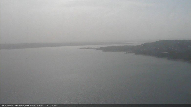 Lake Travis webcam, June 27, 2020 5:25 PM CT