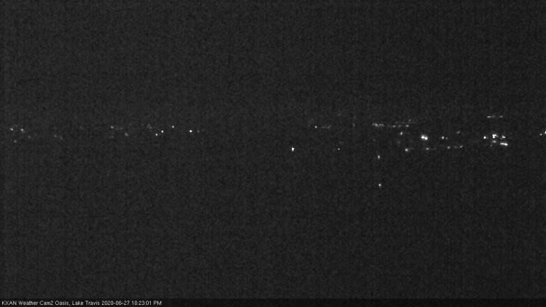 Lake Travis webcam, June 27, 2020 10:25 PM CT