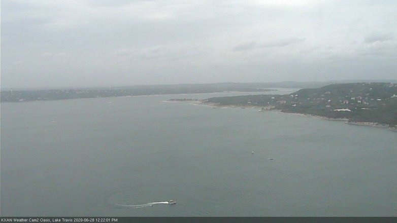 Lake Travis webcam, June 28, 2020 12:25 PM CT