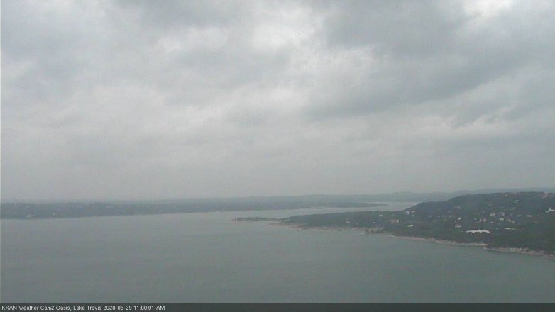 Lake Travis webcam, June 29, 2020 11:00 AM CT