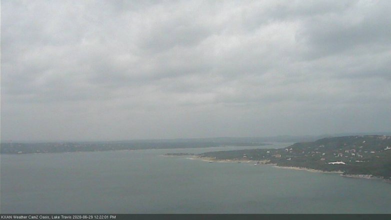 Lake Travis webcam, June 29, 2020 12:25 PM CT