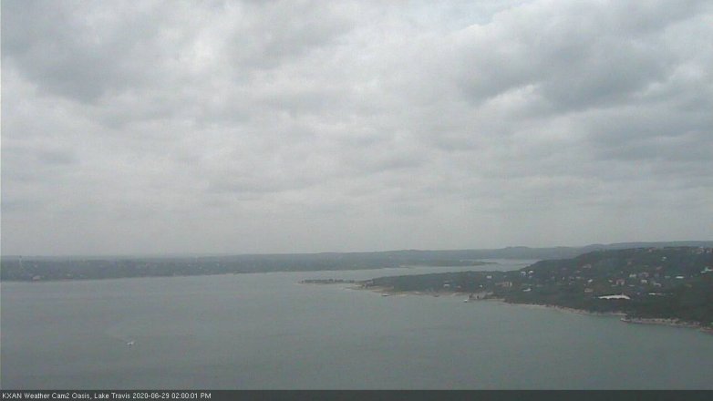 Lake Travis webcam, June 29, 2020 2:00 PM CT