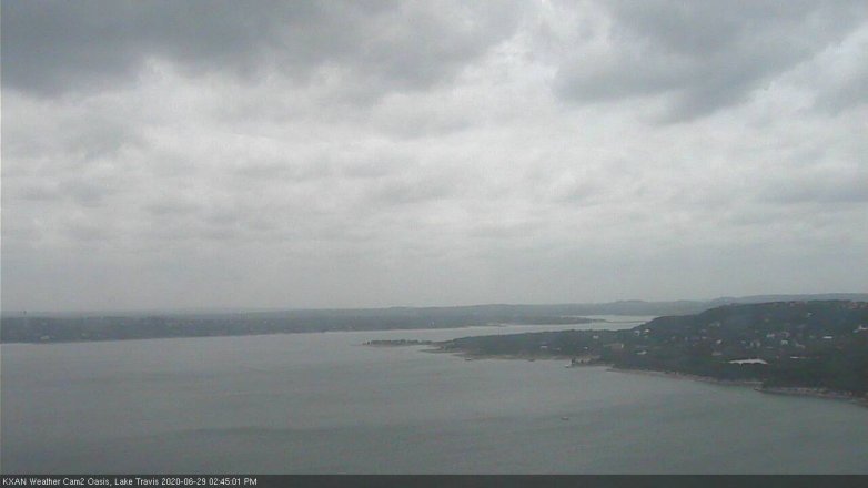 Lake Travis webcam, June 29, 2020 2:45 PM CT
