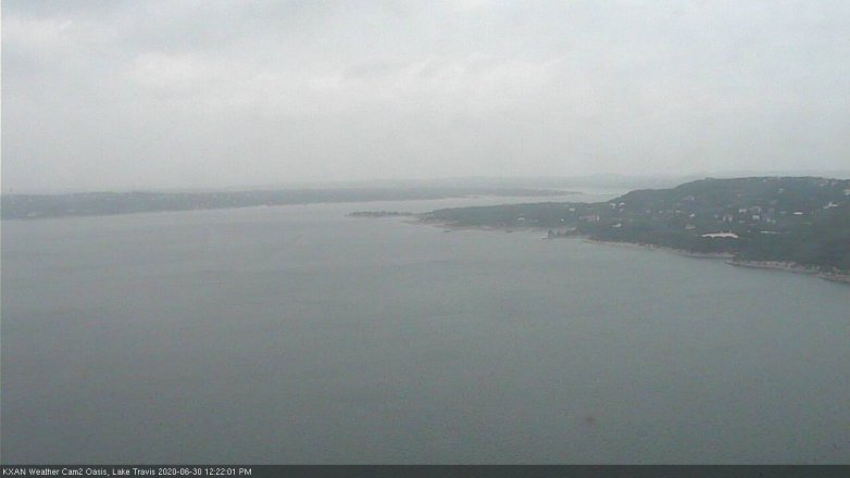 Lake Travis webcam, June 30, 2020 12:25 PM CT