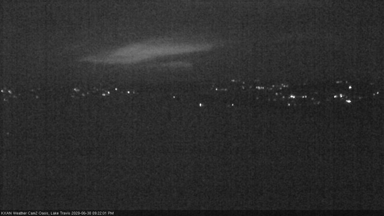 Lake Travis webcam, June 30, 2020 9:25 PM CT