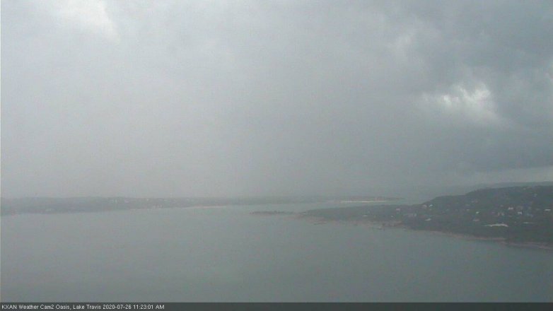 Lake Travis webcam, July 26, 2020 11:25 AM CT
