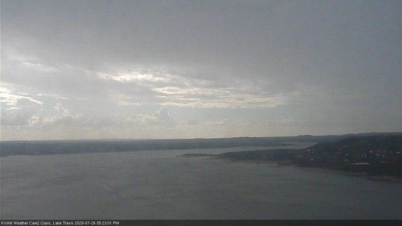 Lake Travis webcam, July 26, 2020 5:25 PM CT