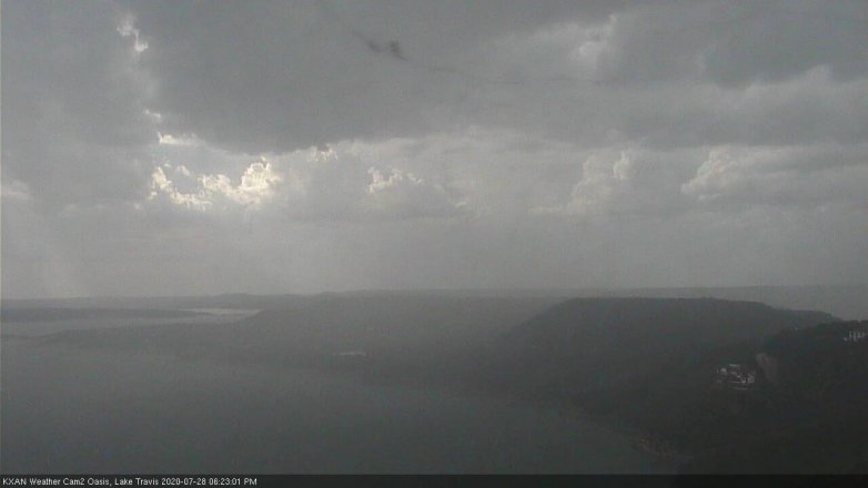Lake Travis webcam, July 28, 2020 6:25 PM CT