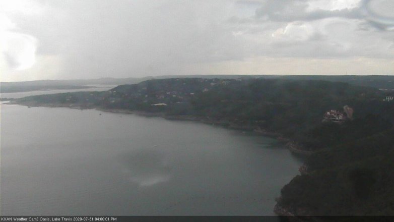 Lake Travis webcam, July 31, 2020 4:00 PM CT