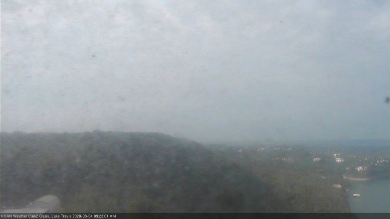Lake Travis webcam, August 4, 2020 9:25 AM CT