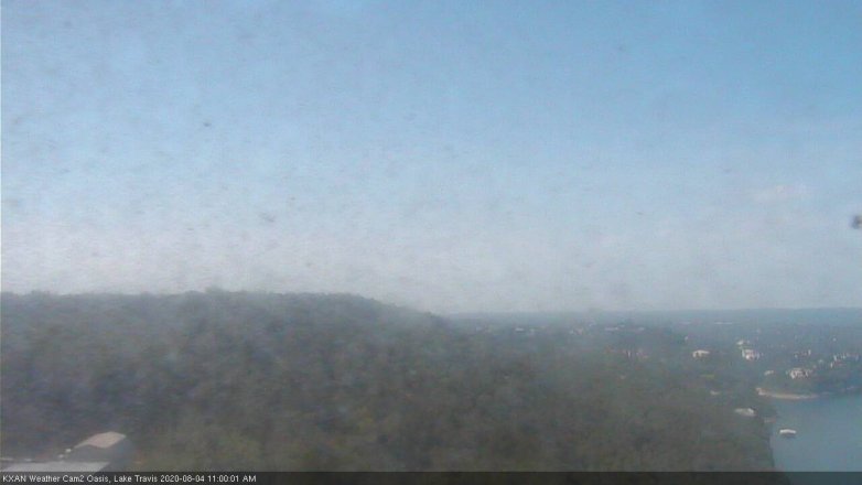 Lake Travis webcam, August 4, 2020 11:00 AM CT