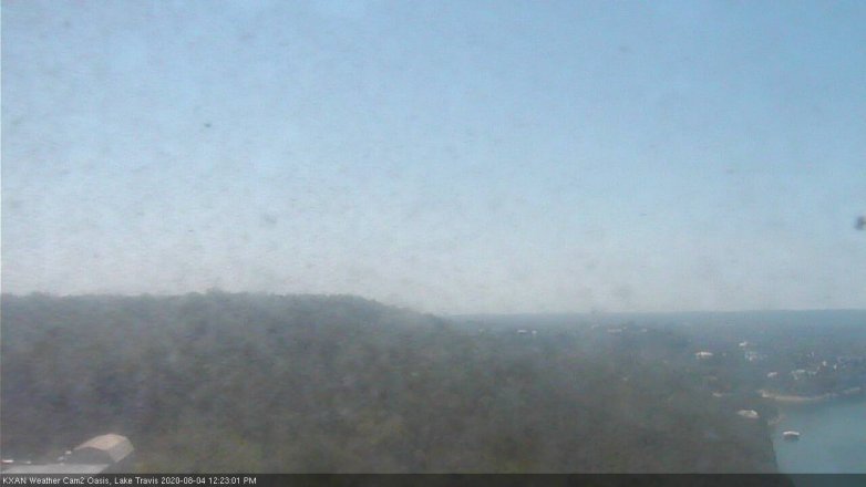 Lake Travis webcam, August 4, 2020 12:25 PM CT