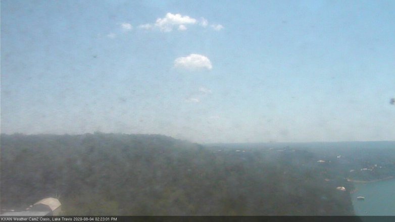 Lake Travis webcam, August 4, 2020 2:25 PM CT