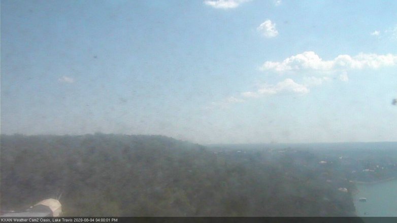 Lake Travis webcam, August 4, 2020 4:00 PM CT