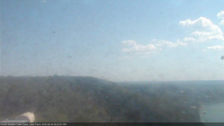 Lake Travis webcam, August 4, 2020 4:25 PM CT