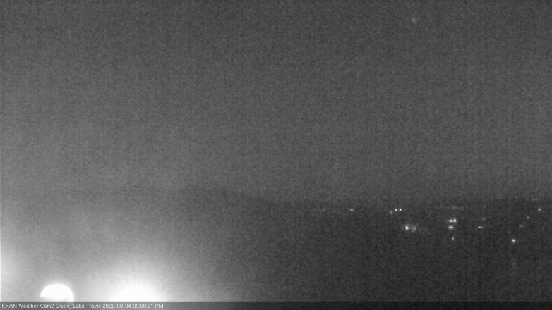 Lake Travis webcam, August 4, 2020 9:00 PM CT