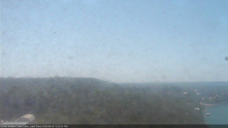 Lake Travis webcam, August 5, 2020 12:25 PM CT