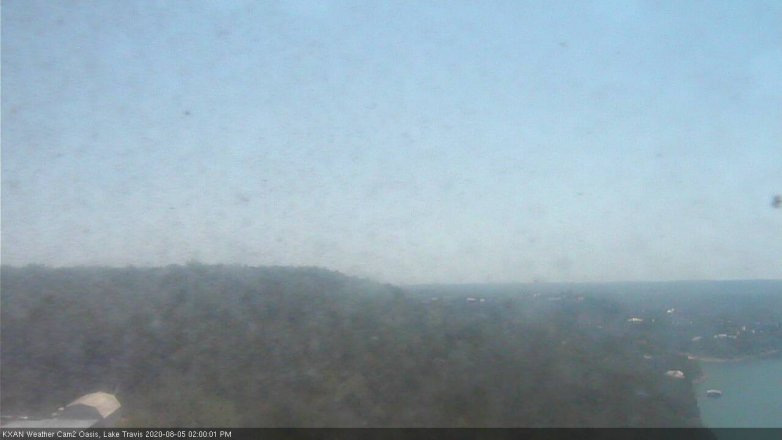 Lake Travis webcam, August 5, 2020 2:00 PM CT