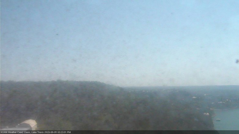 Lake Travis webcam, August 5, 2020 3:25 PM CT