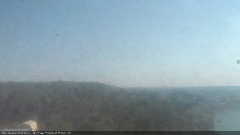 Lake Travis webcam, August 5, 2020 5:25 PM CT