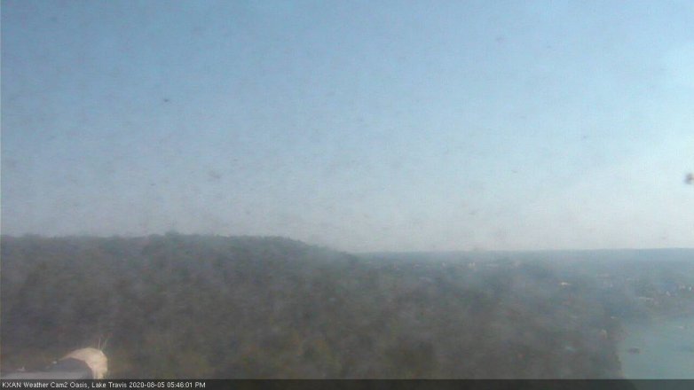 Lake Travis webcam, August 5, 2020 5:45 PM CT