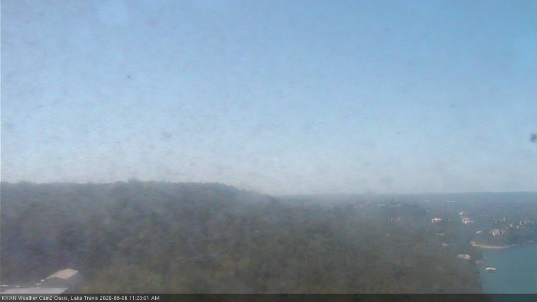 Lake Travis webcam, August 6, 2020 11:25 AM CT