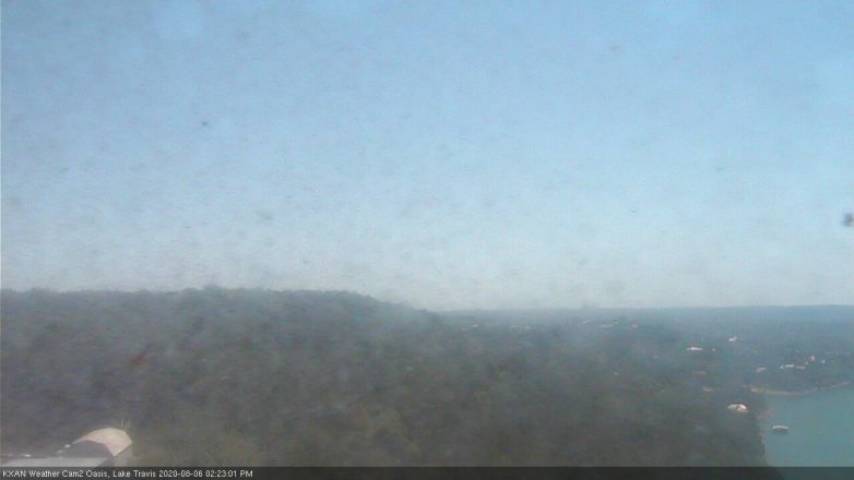 Lake Travis webcam, August 6, 2020 2:25 PM CT