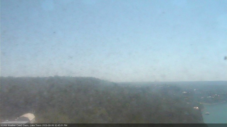 Lake Travis webcam, August 6, 2020 2:45 PM CT