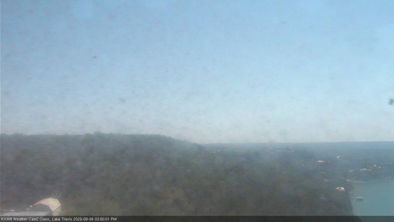 Lake Travis webcam, August 6, 2020 3:00 PM CT