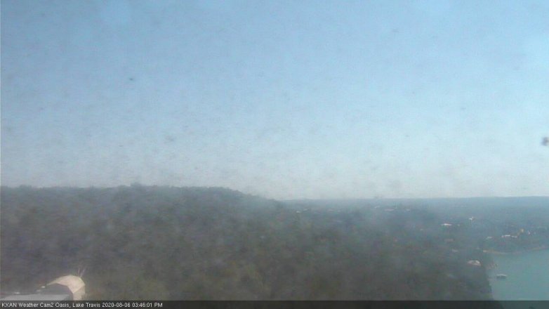 Lake Travis webcam, August 6, 2020 3:45 PM CT
