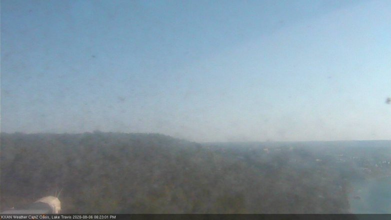 Lake Travis webcam, August 6, 2020 6:25 PM CT